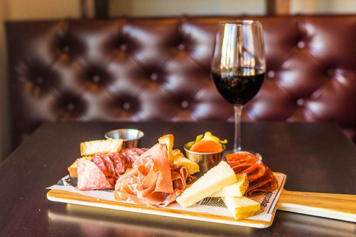 Salumi board at at Gusto RistoBar