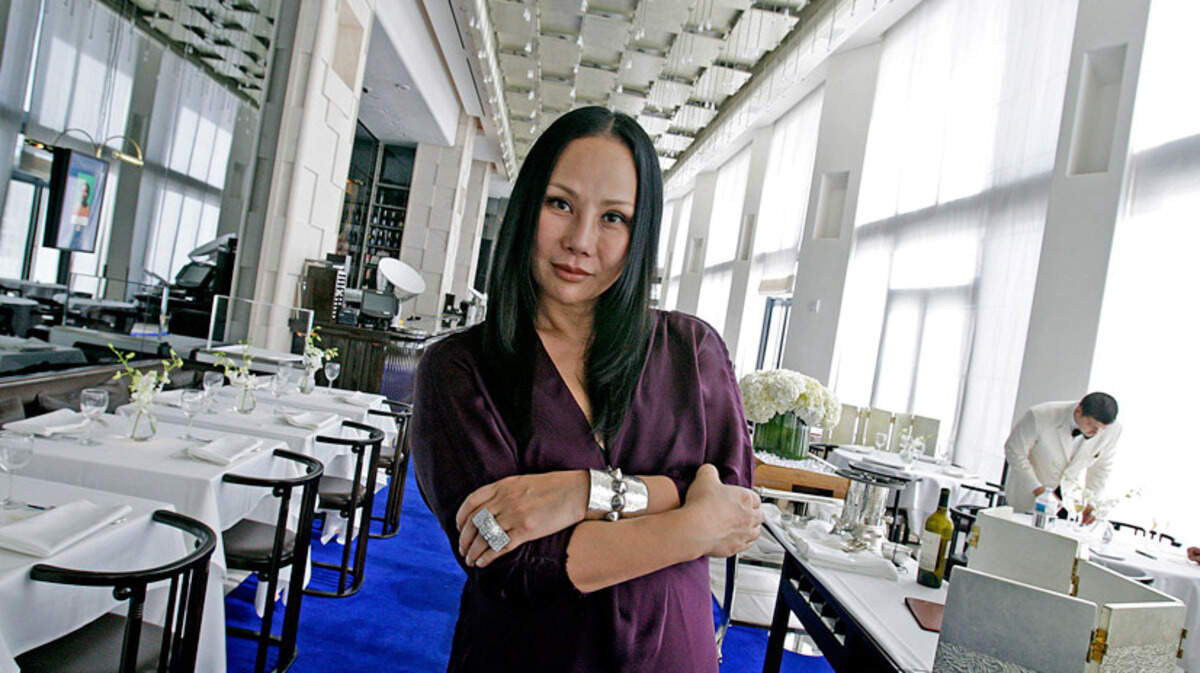 Eva Chow, wife of founder Michael Chow, at Mr Chow in the W South Beach Hotel shortly after the restaurant opened there in 2009.