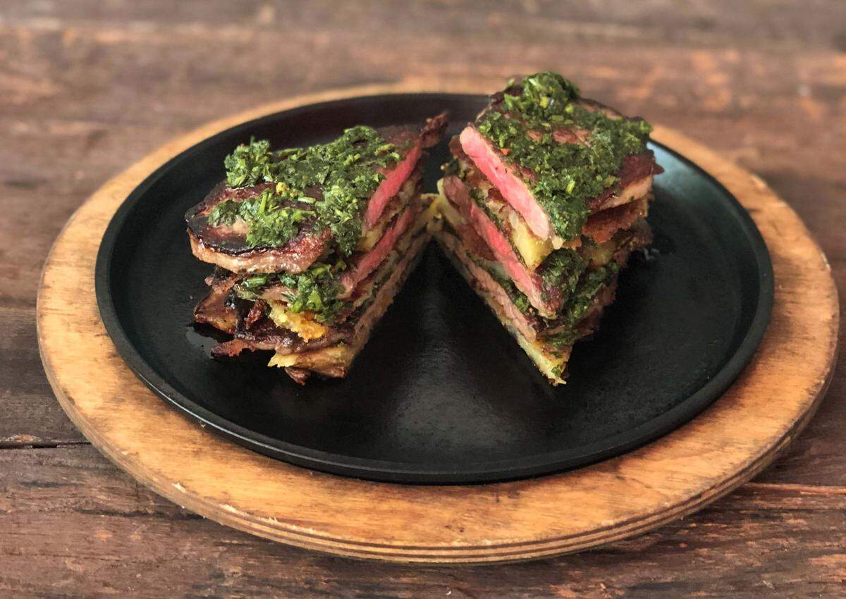 High-Rise Strip Steak