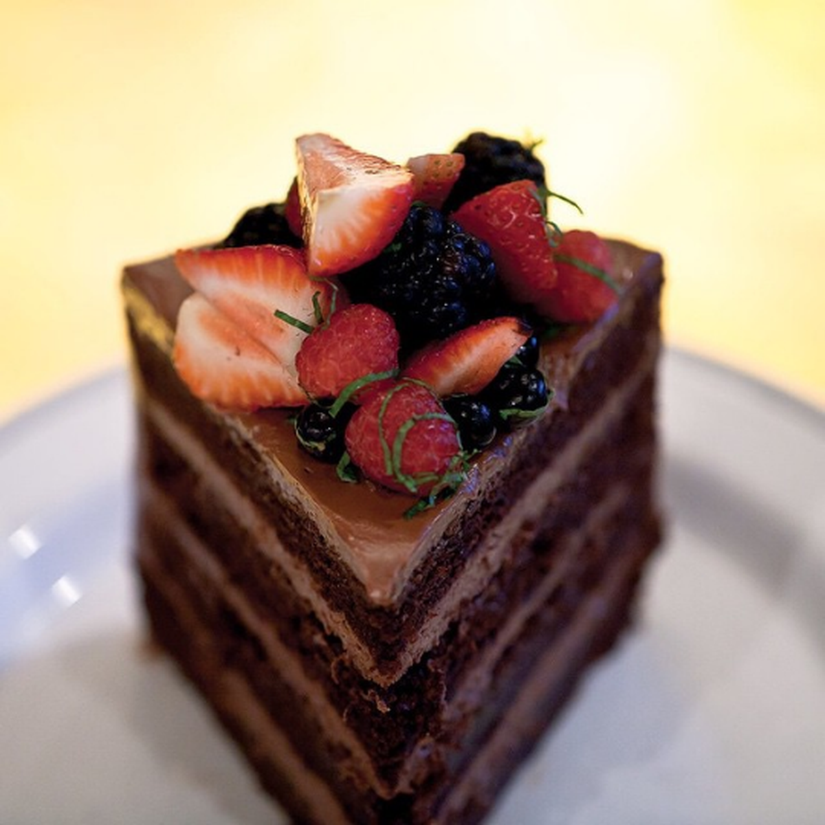Truluck’s Chocolate Cake is always a winner.