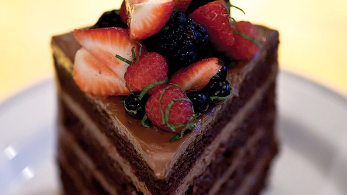 Truluck’s Chocolate Cake is always a winner.