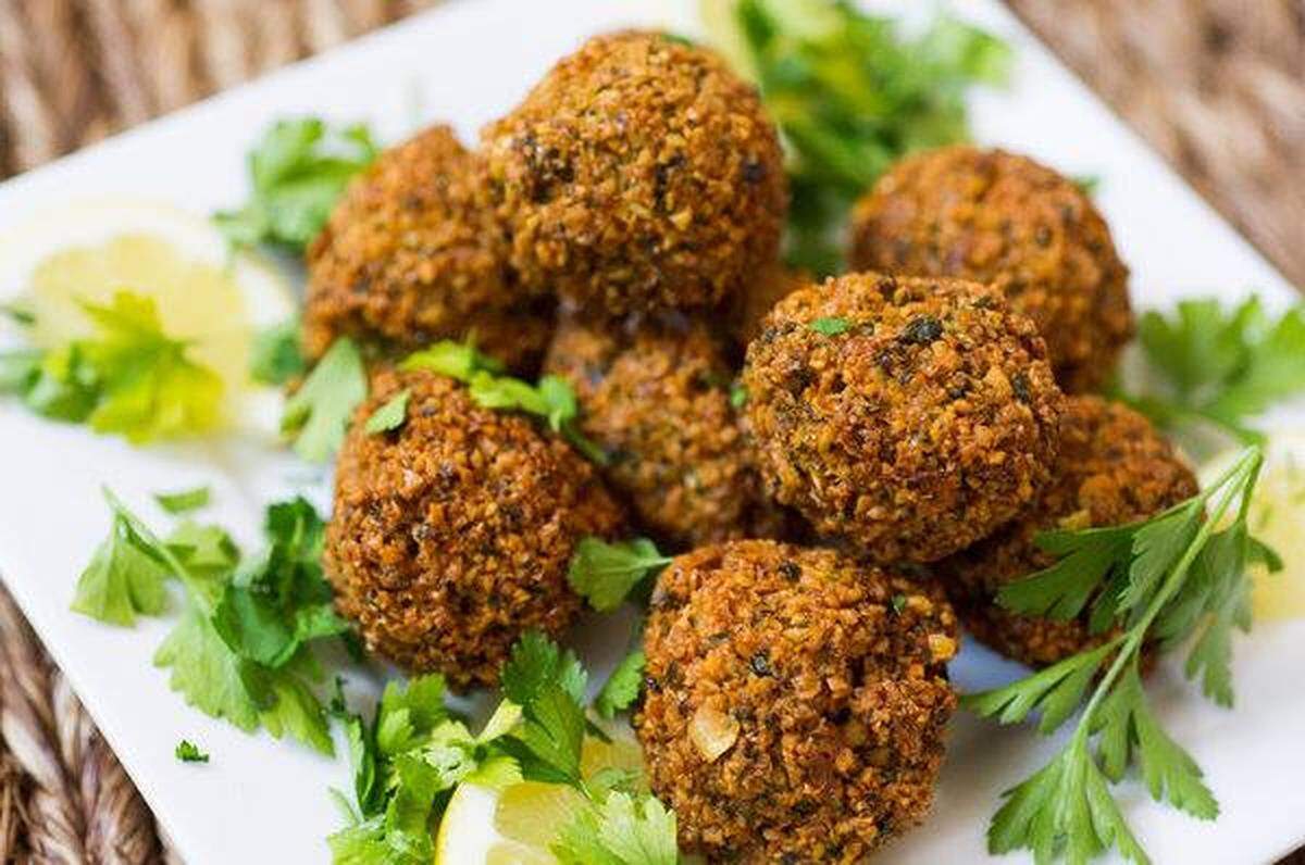 Falafels at Shahs of Kabob