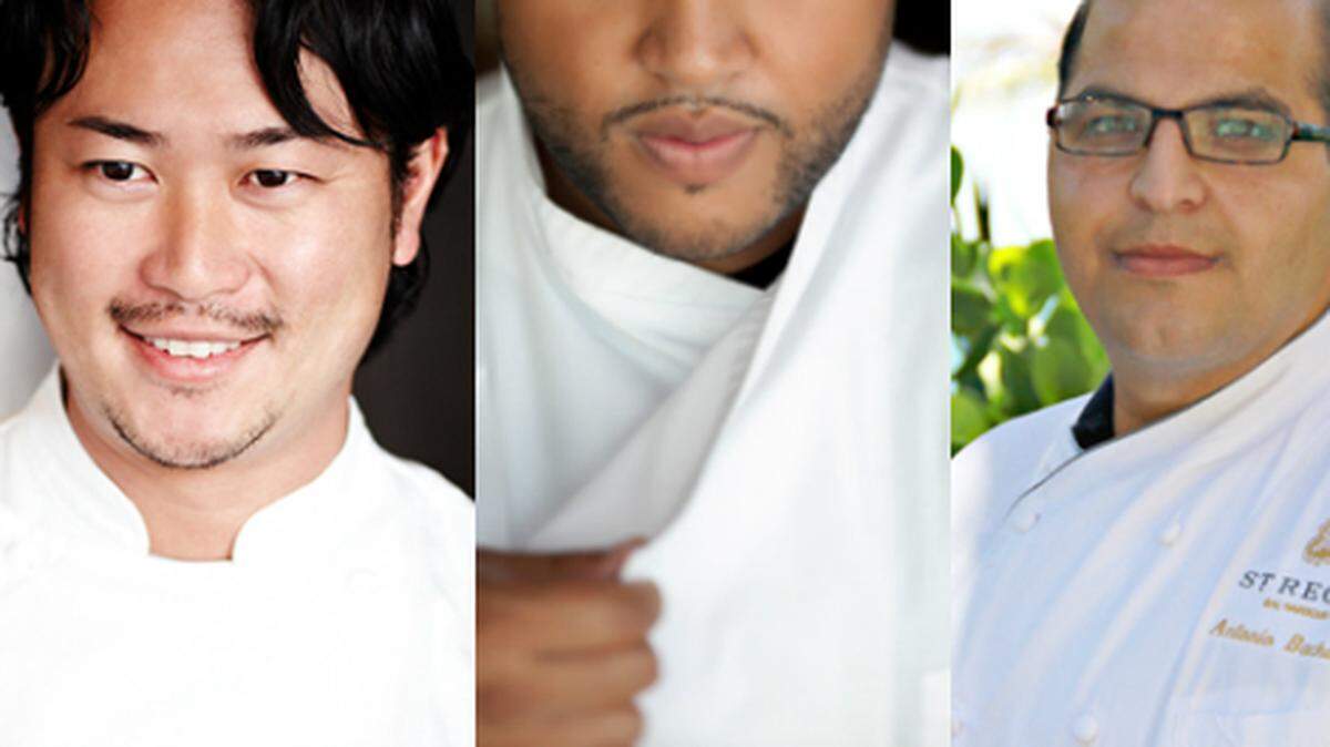 Makoto Okuwa, Timon Balloo, Antonio Bachour