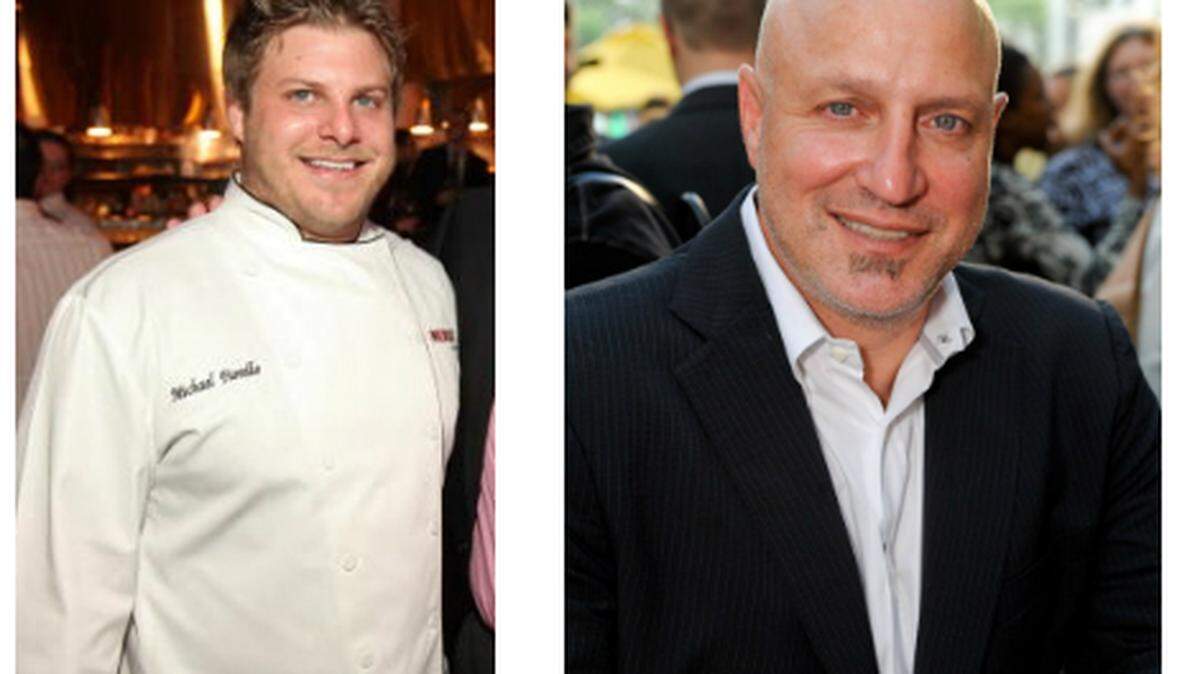 Chefs Michael Fiorello and Tom Colicchio