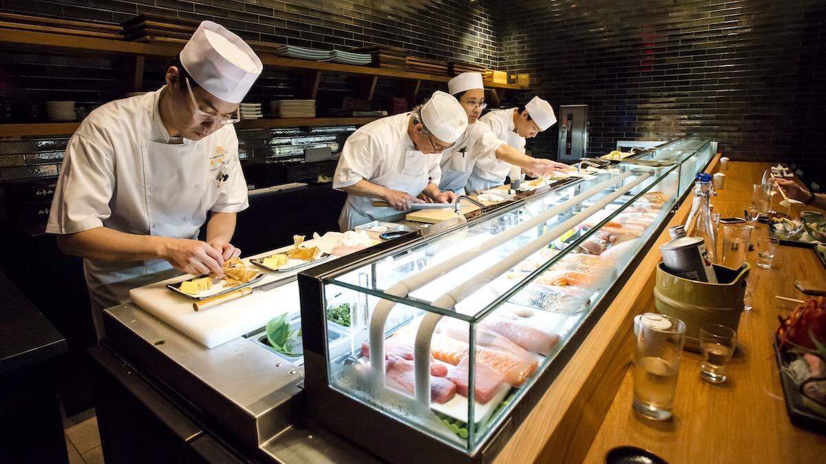 Blue Ribbon Sushi Bar & Grill are the purveyors of some of the freshest sushi in town. Get a taste during Spice.