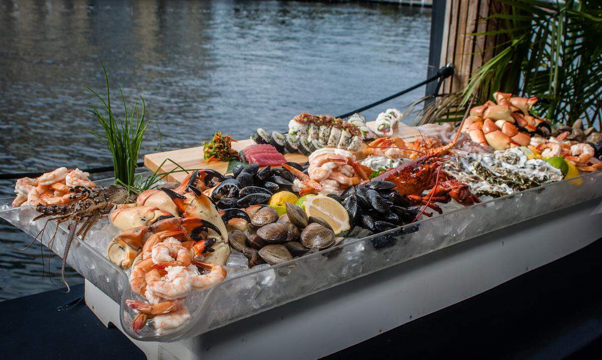 They take their seafood very seriously at Blue Moon Fish Co.