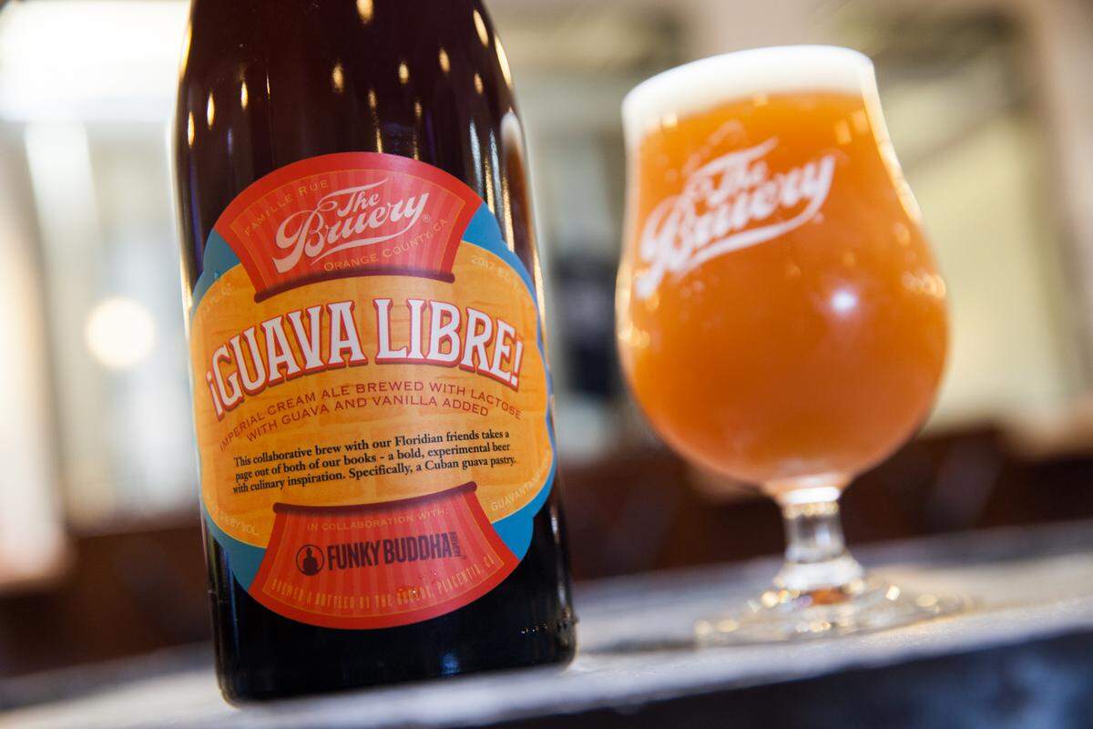 Guava pastelito beer is real. Funky Buddha Brewery's Guava Libre! cream ale aims to replicate the flavors of the Cuban pastry.
