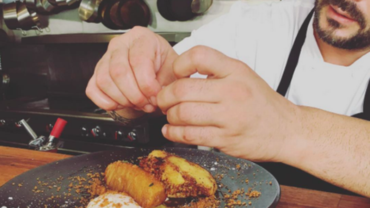 Chef Federico Genovese often delivers dishes to the table himself. Instagram