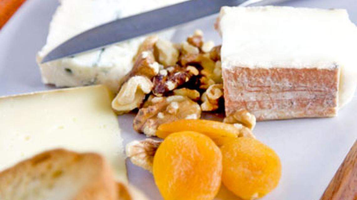 A cheese plate at Fratelli Lyon. Photo: Simon Hare.