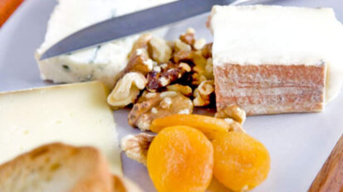 A cheese plate at Fratelli Lyon. Photo: Simon Hare.