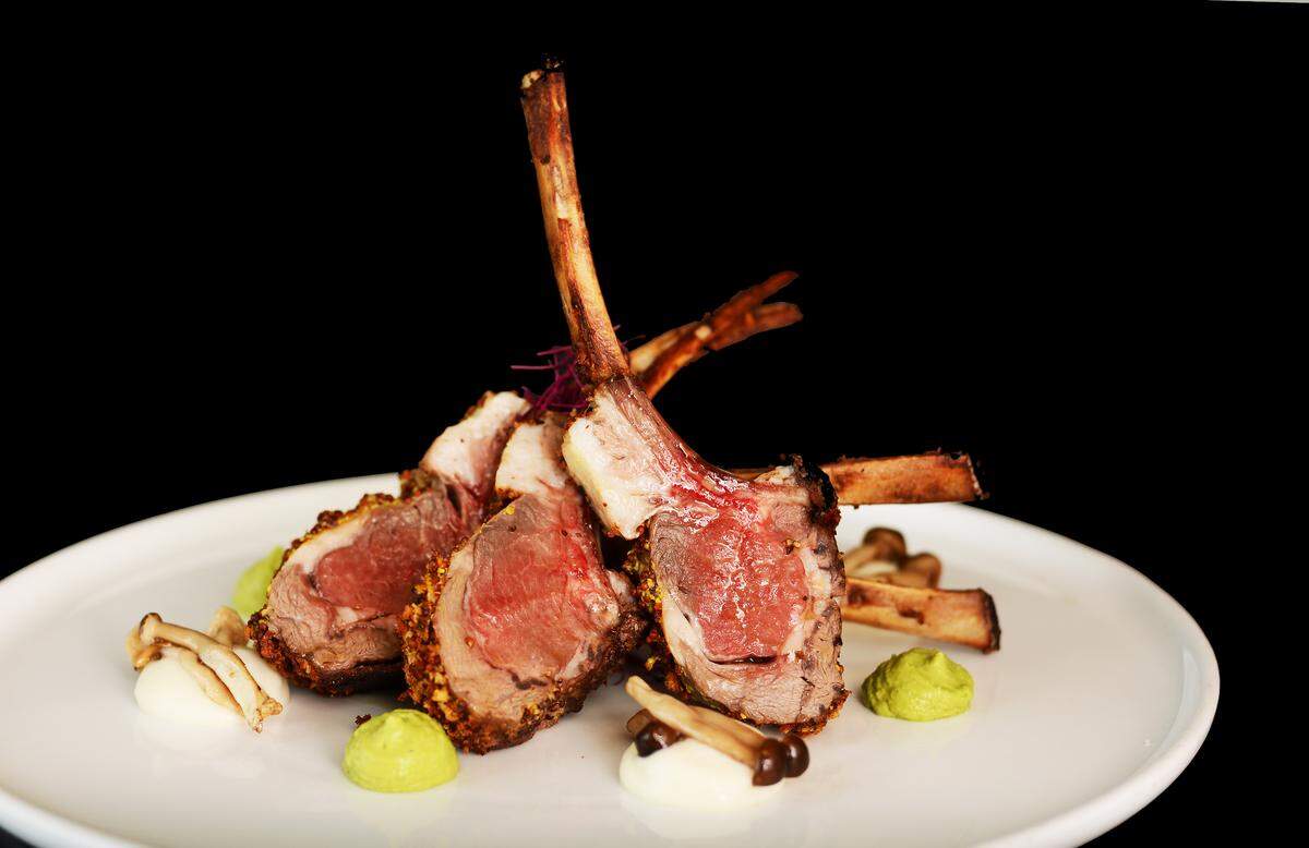Herb Crusted Lamb Rack