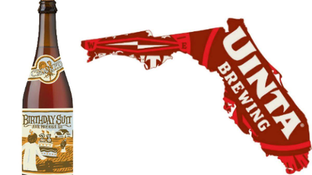 Uinta Brewing Co.'s 21st Birthday Suit sour farmhouse ale.