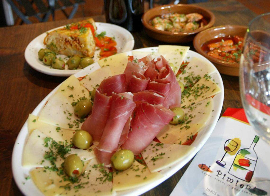 Charcuterie at El Pimiento.