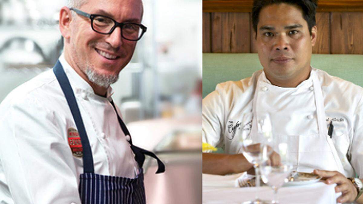 Michael Schwartz and Roel Alcudia photos via The Genuine Hospitality Group
