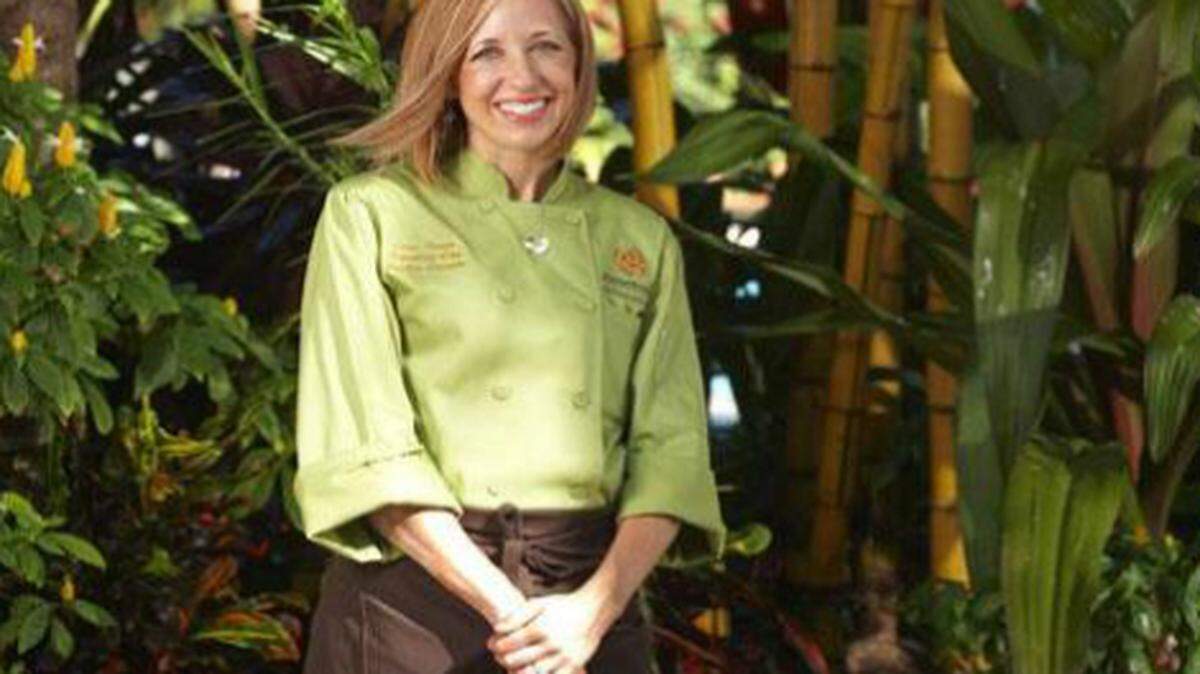 Julie Frans is chef of Essensia Restaurant