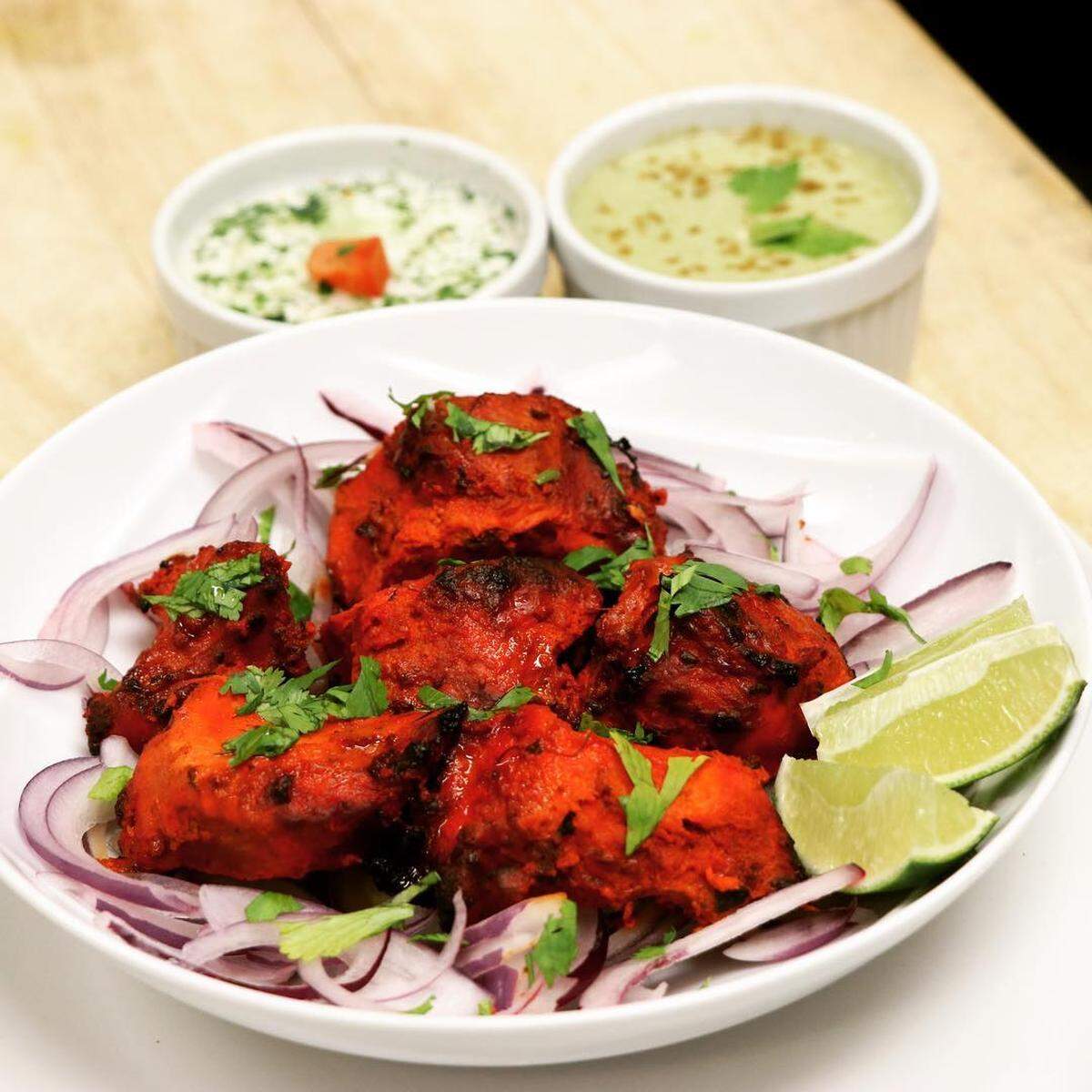Chicken tika at Bollywood Masala in South Miami