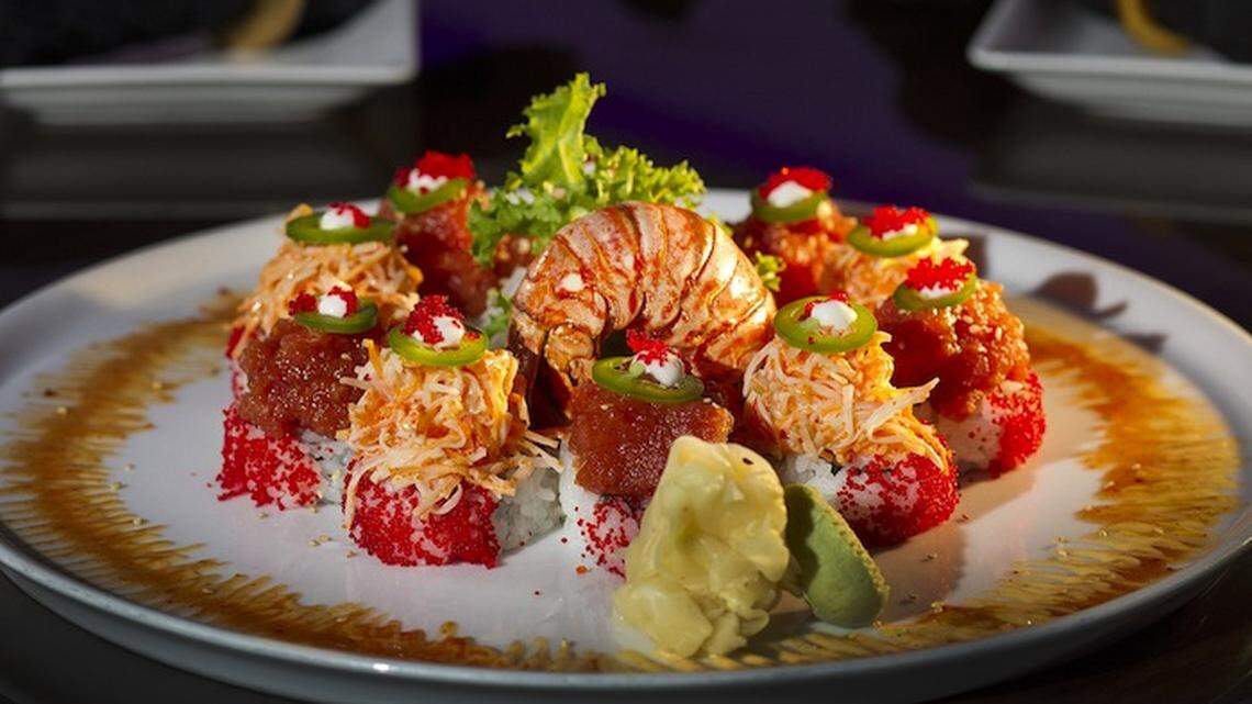 Lobster Samba at Tee-Jay Thai Sushi in Wilton Manors, Fl.