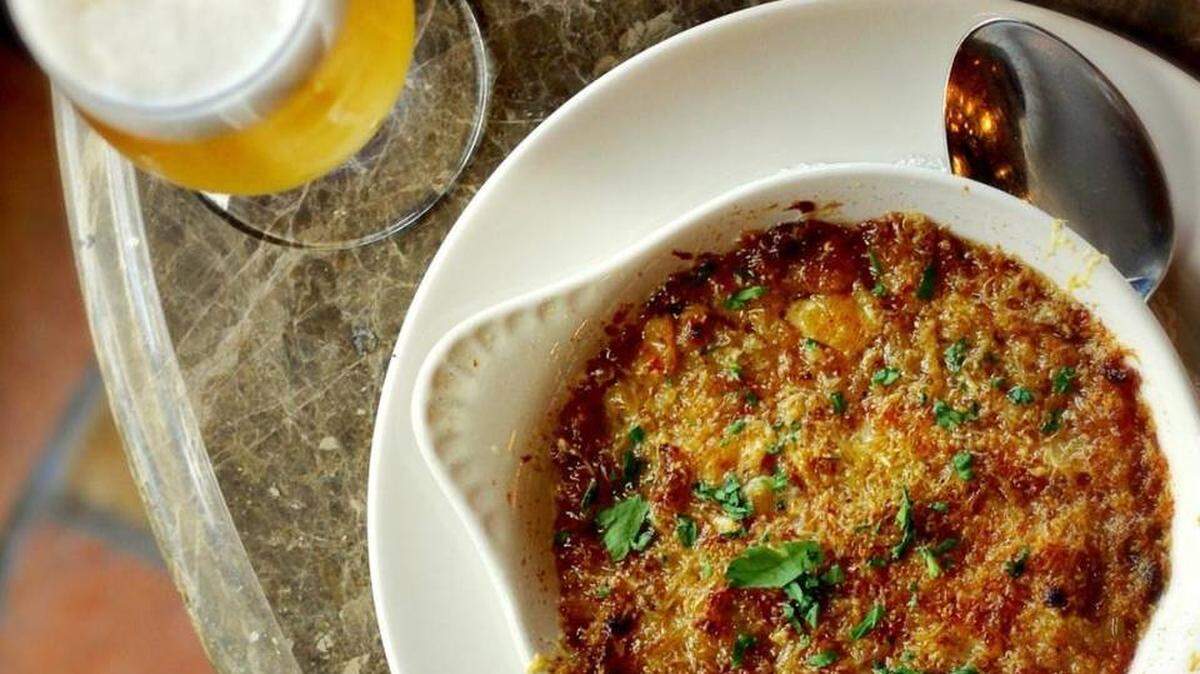 Say goodbye to dishes like these leaks gratin at the Cypress Tavern, which will close April 30, 2017.