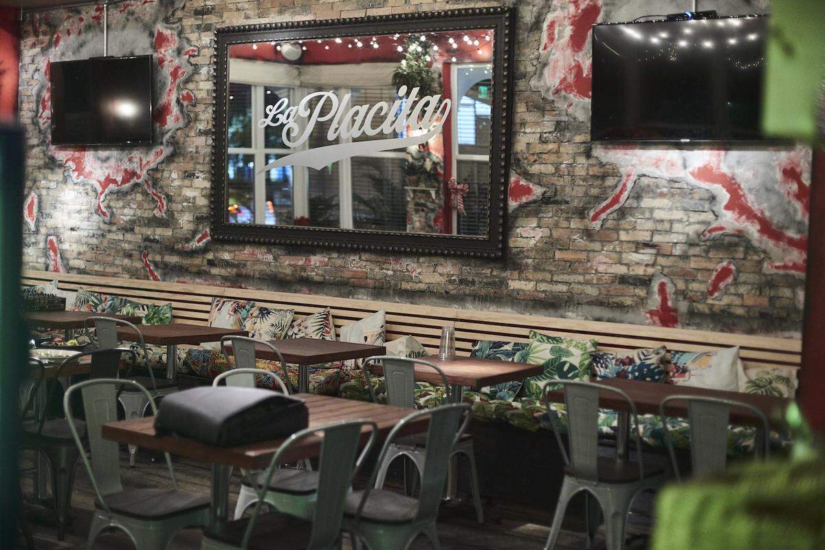 La Placita is meant to evoke the market by the same name in Puerto Rico.