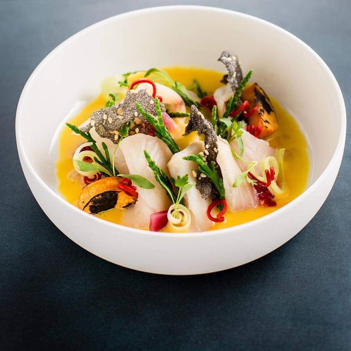 Three, the new restaurant by Norman Van Aken, is among the restaurants participating in Miami Spice 2018.