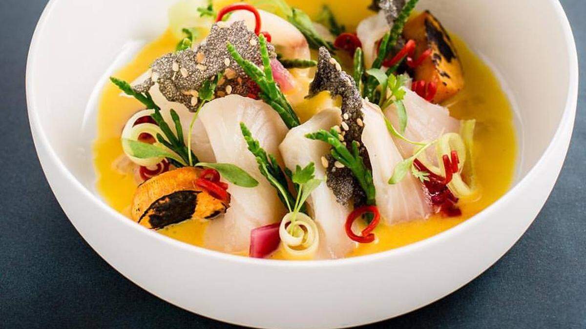 Three, the new restaurant by Norman Van Aken, is among the restaurants participating in Miami Spice 2018.