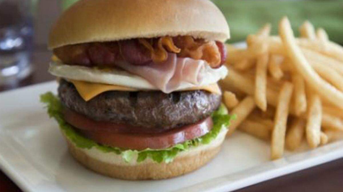 The Brutus Burger at Giraffas.