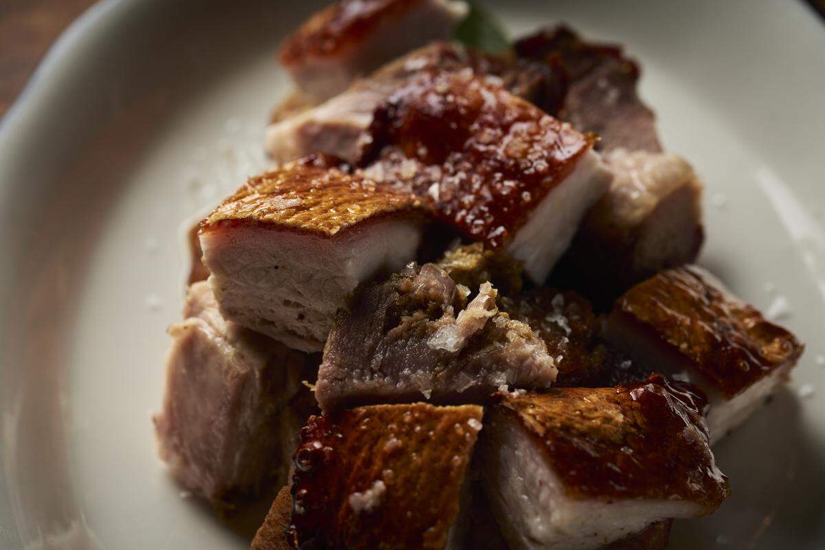 Lechón asado from La Placita.