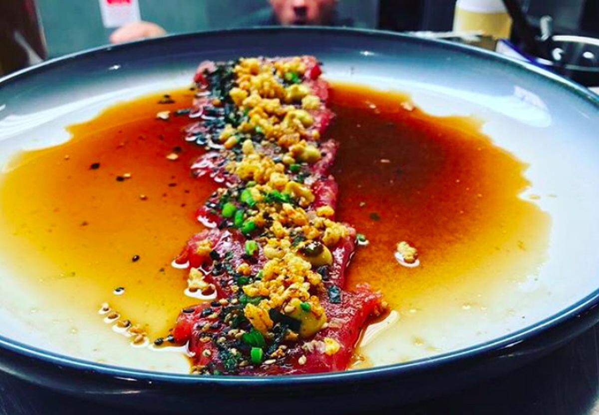 Tuna tiradito at Kyoto Nikkei Cuisine