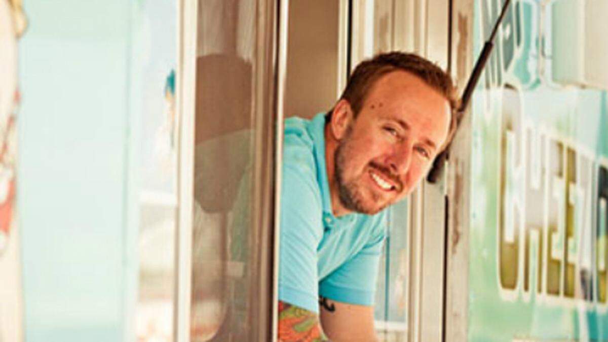 Brian Mullins of Ms. Cheezious photo via Ms. Cheezious.