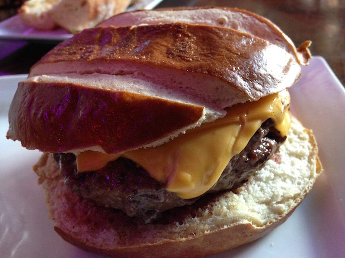 The Fish House of Miami is one place to find an unexpectedly great burger.