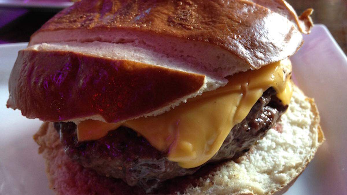 The Fish House of Miami is one place to find an unexpectedly great burger.