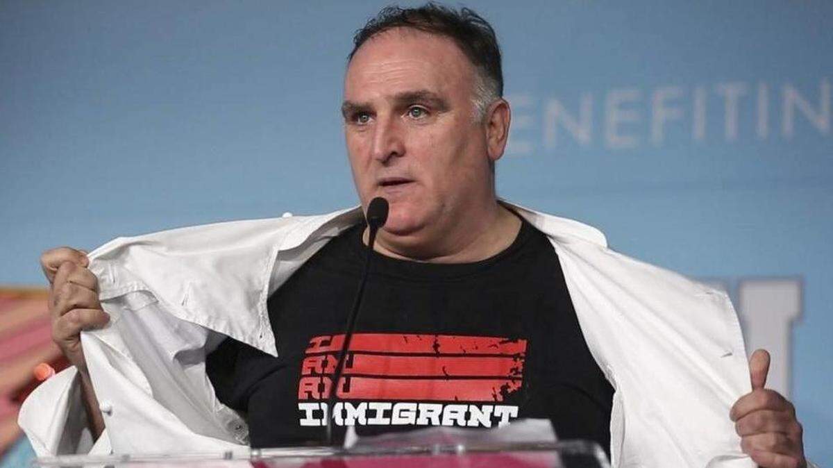 Chef José Andrés had protested President Donald Trump’s immigration message, including at the South Beach Wine &amp; Food Festival in Februrary, when he tore off his chef’s coat during his speech to proclaim, “I am an immigrant.” Today he and Trump’s company settled their lawsuit.