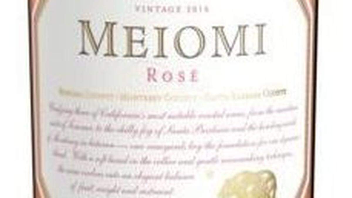 Meiomi makes a nice 2015 Chardonnay, and its Pinot Noir is delicious, but you haven't lived until you've tried the rose.