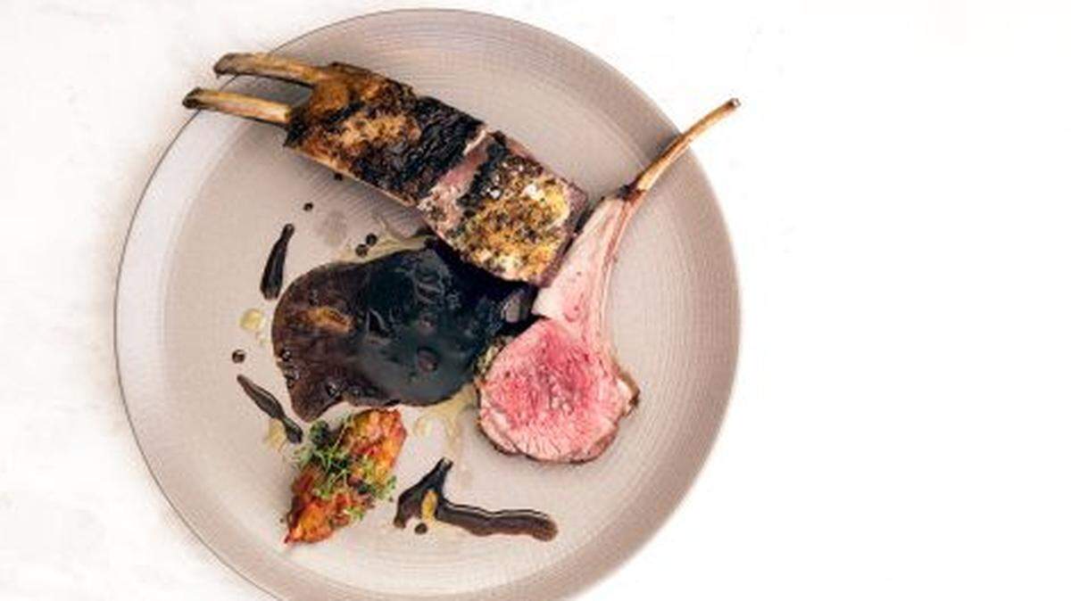 PB Station's Colorado lamb chop. (Juan Fernando Ayora @juanfayora)