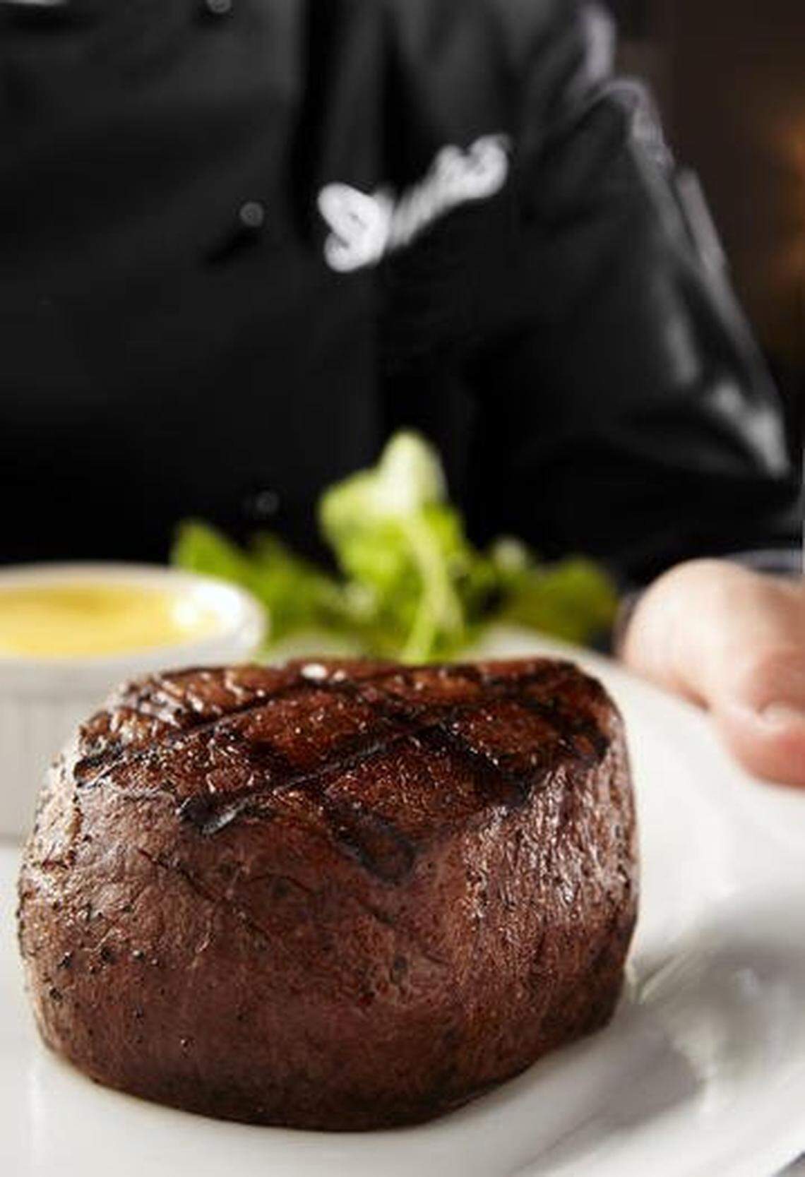 Filet mignon at Shula's Steak House