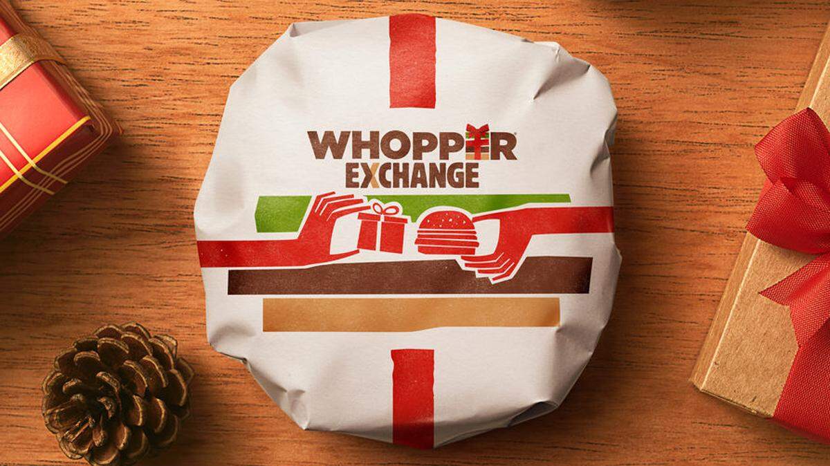 One Burger King in Miami Beach will exchange that unwanted Xmas gift for a Whopper.
