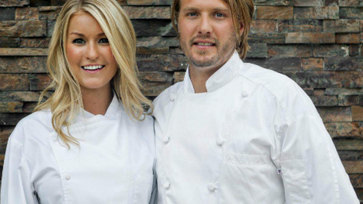 Chefs Janine Booth and Jeff McInnis