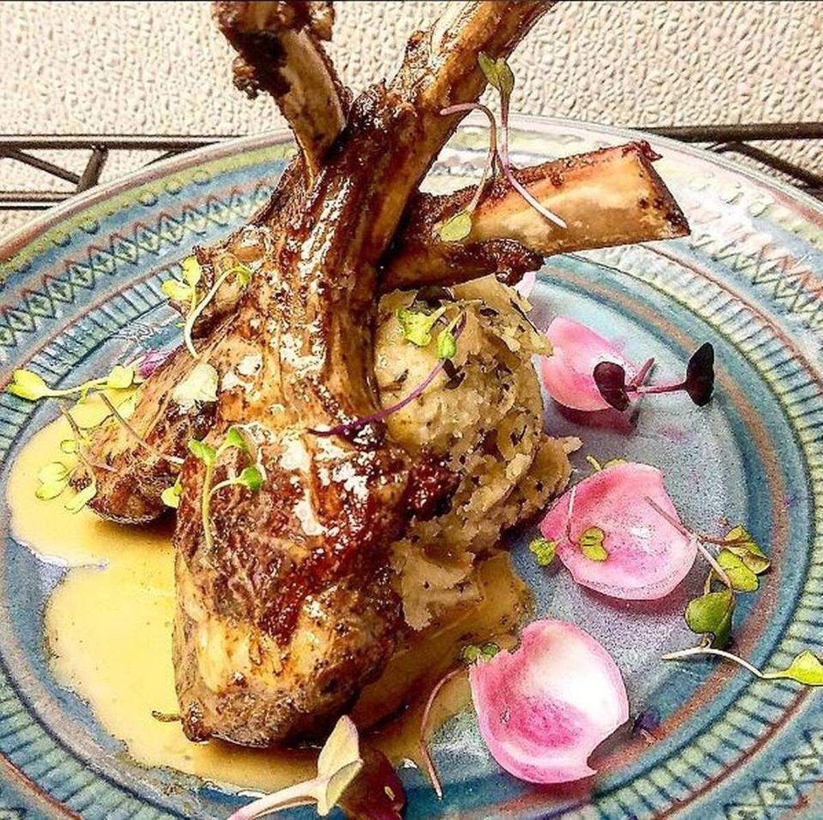 Sous vide lamb at Boho