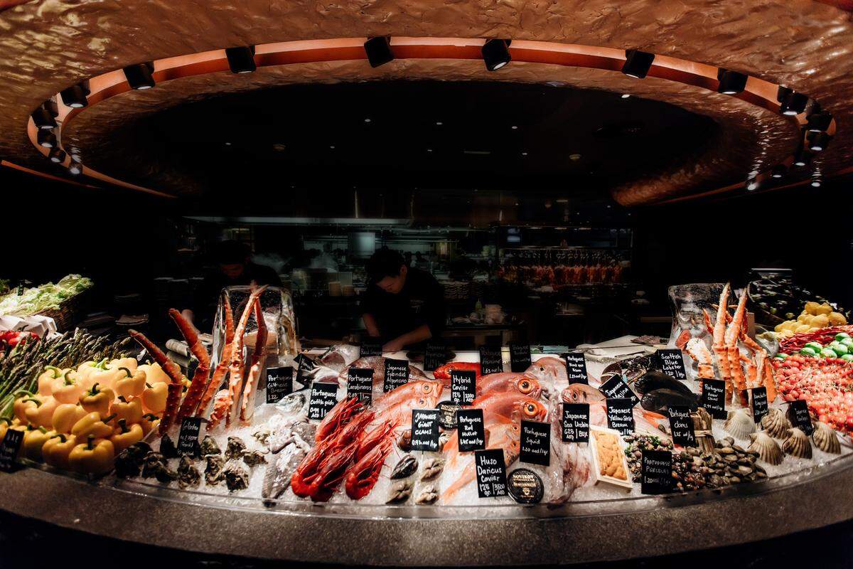 The market at Novikov