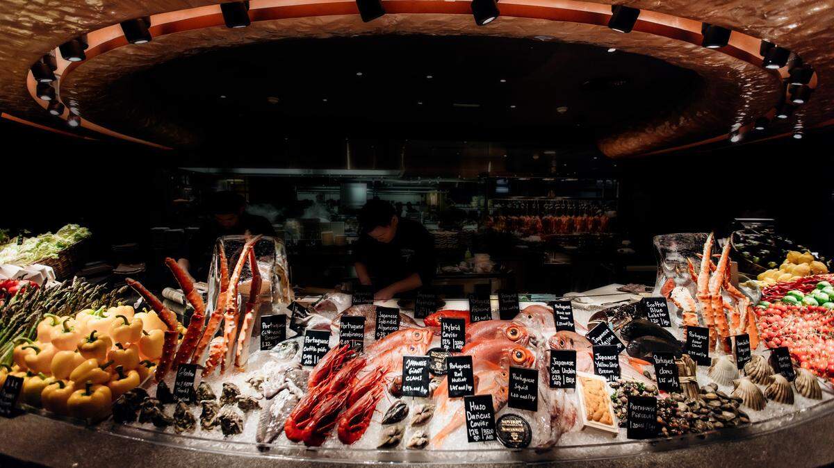 The market at Novikov