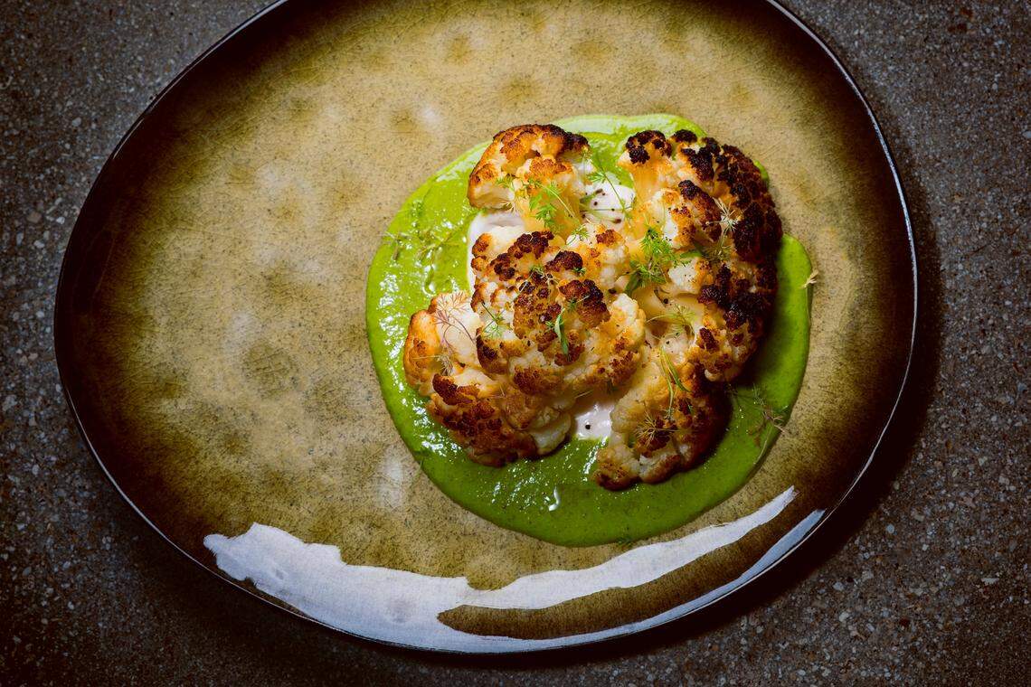 KYU's roasted cauliflower