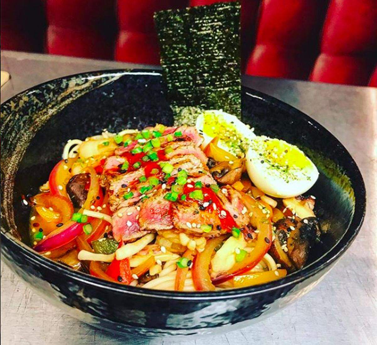 Lomo saltado Nikkei at Kyoto Nikkei Cuisine