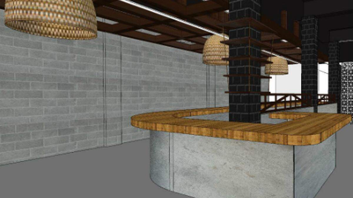 A rendering of Able &amp; Baker, opening at 920 Alton Rd. in Miami Beach.