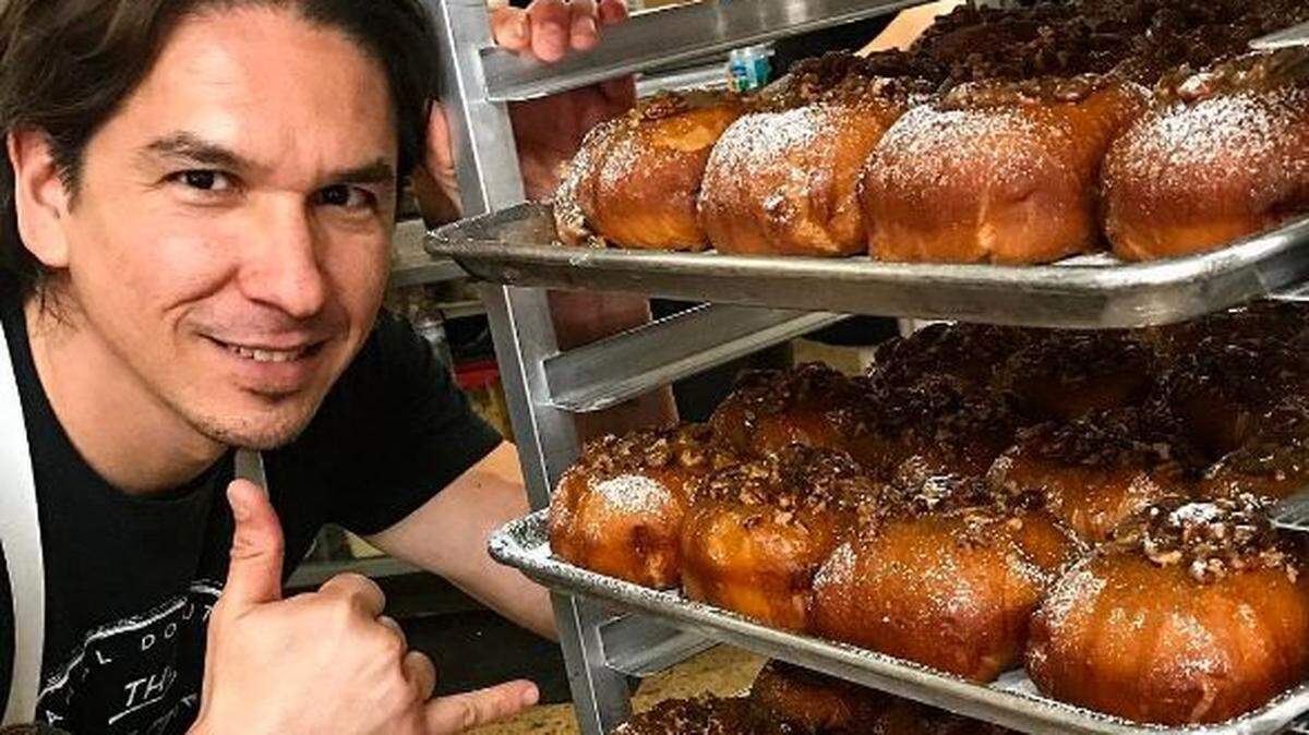 Max Santiago, the chef who helped found the artisanal Wynwood doughnut shop The Salty Donut, will be creating the pastries, sweets — and, yes, doughnuts — for all 19 locations of Sugar Factory American Brasserie.