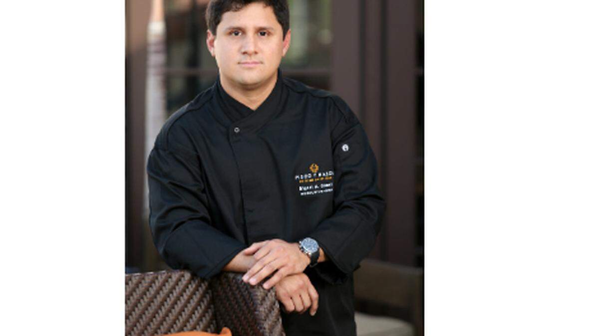 Chef Miguel Gomez Fernandez of Pisco y Nazca in Kendall