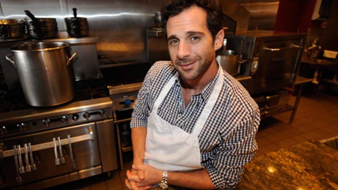 Chef-owner Michael D'Andrea of Macaluso's restaurant.