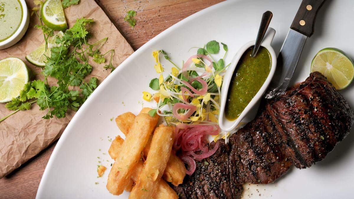 Skirt steak at Baleenkitchen.