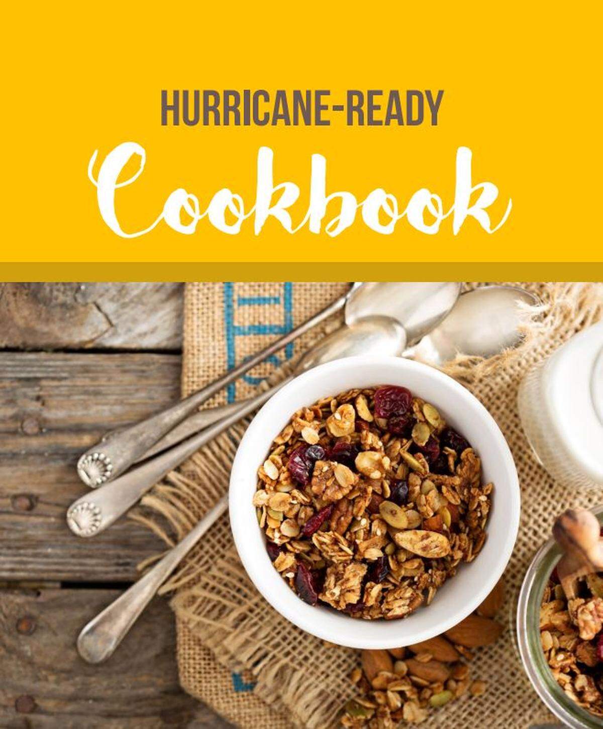 You don’t need power, only whatever is in your hurricane stockpile to make dishes from the Hurricane-Ready Cookbook, developed by FIU.