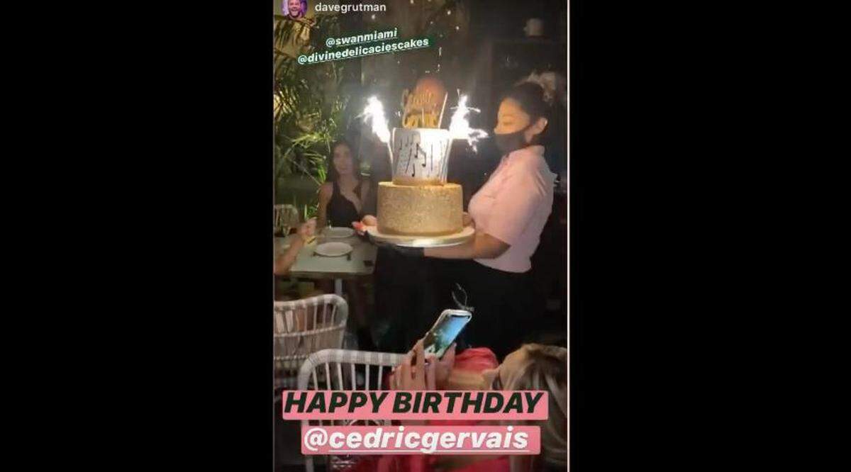 Cedric Gervais birthday party at Swan restaurant June 6, 2020