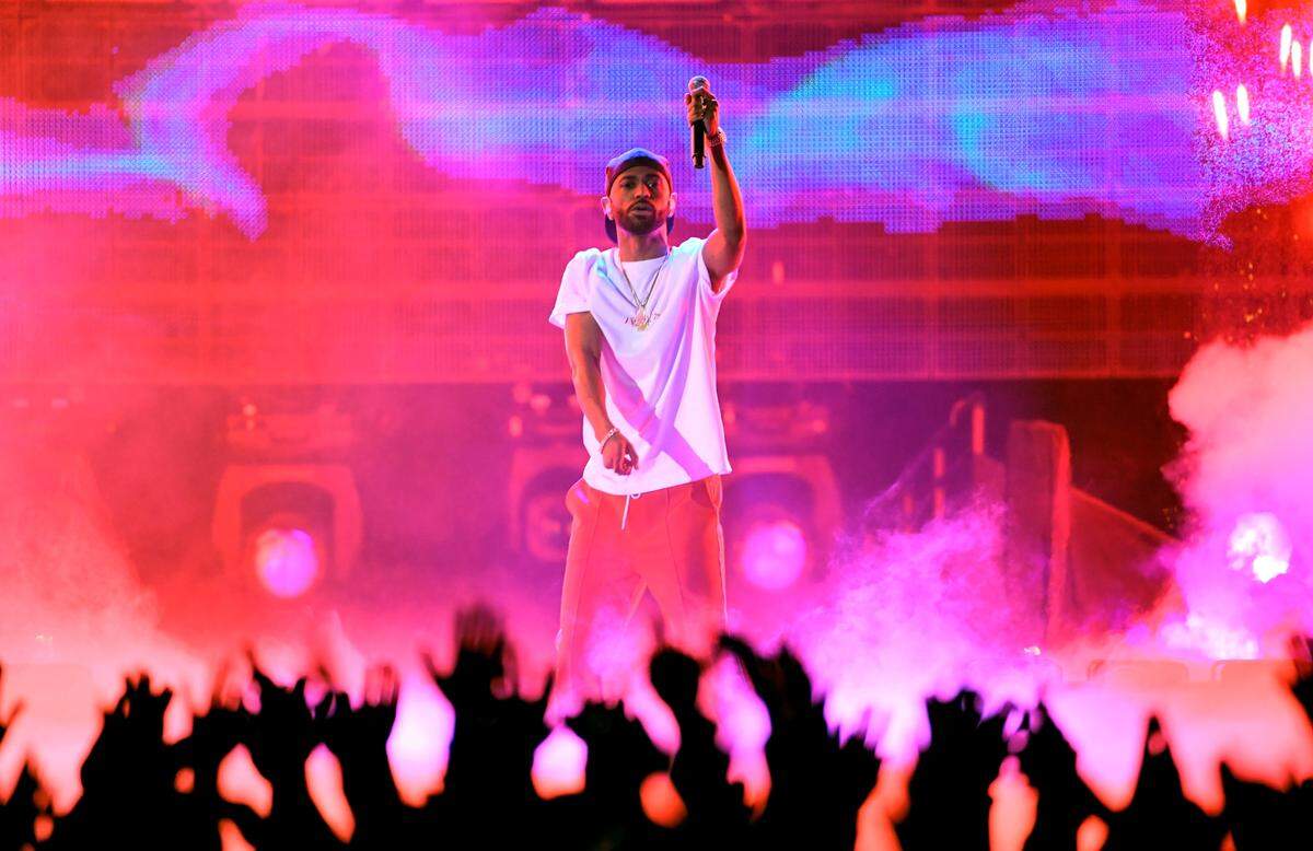 INGLEWOOD, CA - MARCH 05:  Rapper Big Sean performs onstage at the 2017 iHeartRadio Music Awards which broadcast live on Turner's TBS, TNT, and truTV at The Forum on March 5, 2017 in Inglewood, California.  (Photo by Kevin Winter/Getty Images for iHeartMedia)